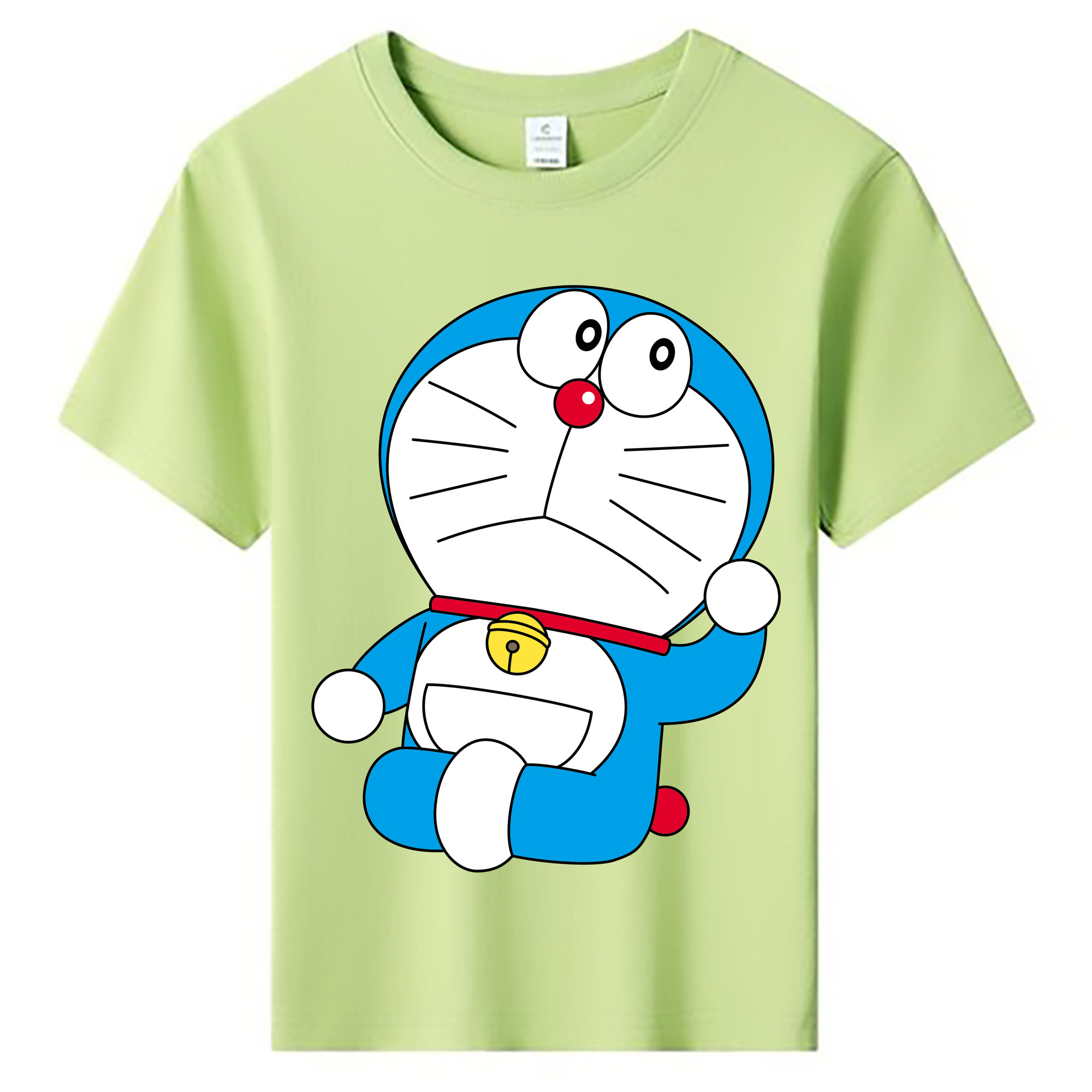 （画像用） ドラえもん Doraemon 綿100％キッズTシャツ（フロントプリント）